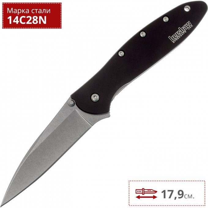 Нож KERSHAW 1660SWBLK LEEK K1660SWBLK Нож KERSHAW 1660SWBLK LEEK K1660SWBLK