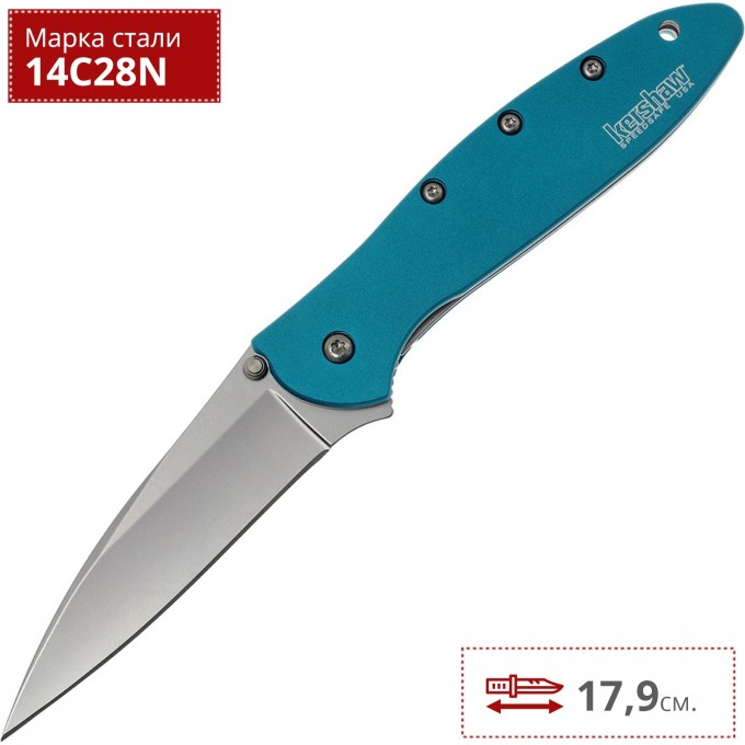 Нож KERSHAW 1660TEAL LEEK K1660TEAL Нож KERSHAW 1660TEAL LEEK K1660TEAL