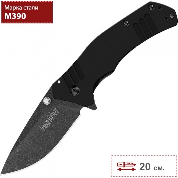 Нож KERSHAW 1870BLKBW KNOCKOUT K1870BLKBW Нож KERSHAW 1870BLKBW KNOCKOUT K1870BLKBW
